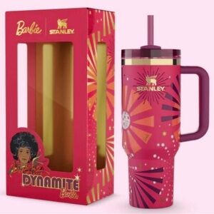 Stanley Barbie collab 80s Dynamite Quencher, 40 oz, NWT and box. Never opened